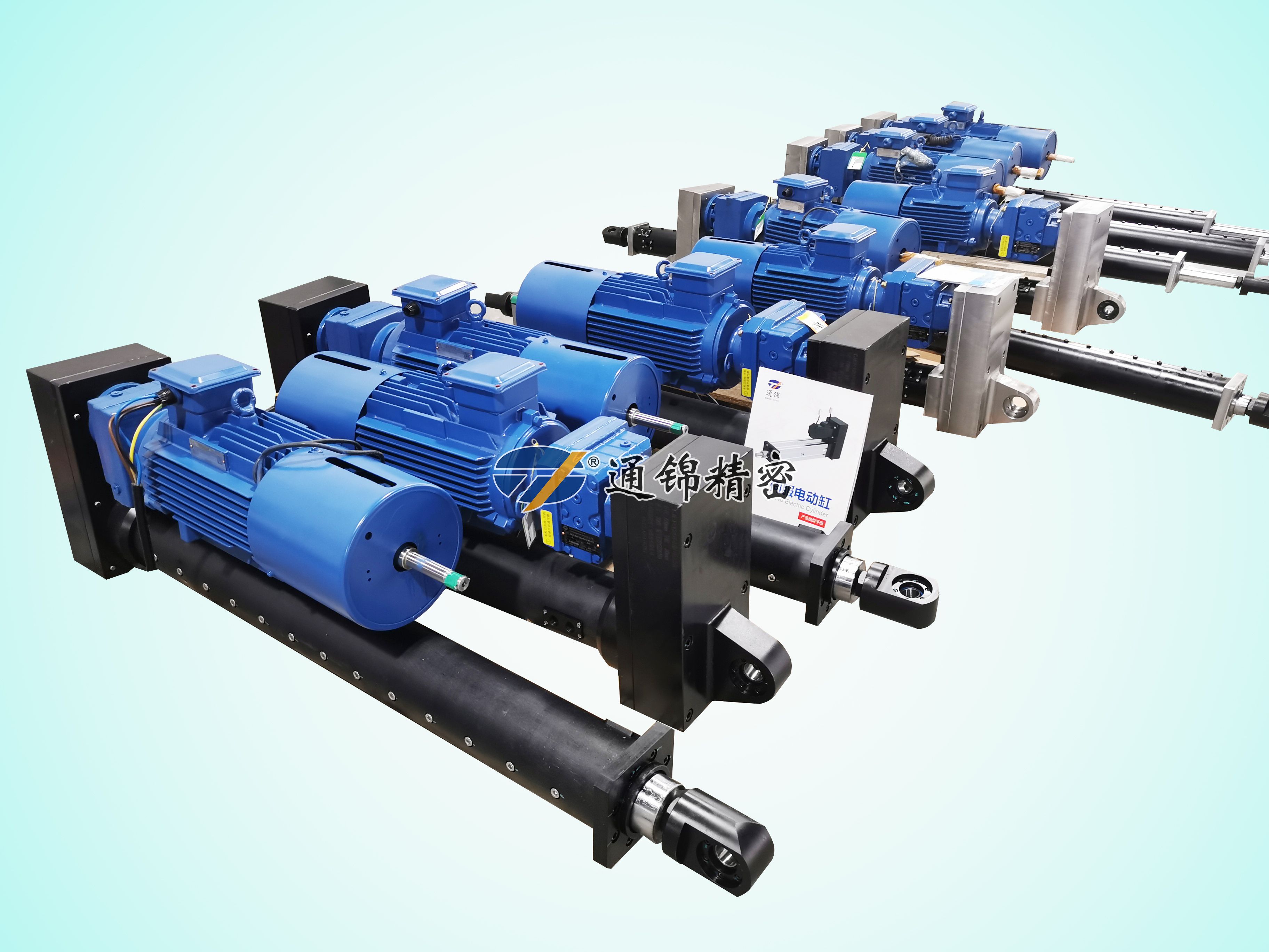 重墩墩的重負載伺服電動缸來啦